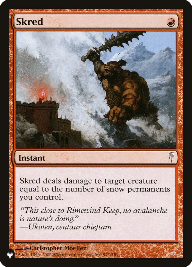 Skred [The List] | Webway Games