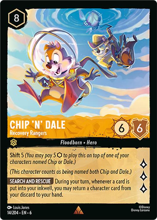 Chip 'n' Dale - Recovery Rangers (14/204) [Azurite Sea] | Webway Games