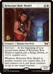 Reluctant Role Model (0026) [Duskmourn: House of Horror Prerelease Promos] | Webway Games