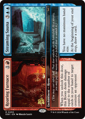 Roaring Furnace // Steaming Sauna [Duskmourn: House of Horror Prerelease Promos] | Webway Games