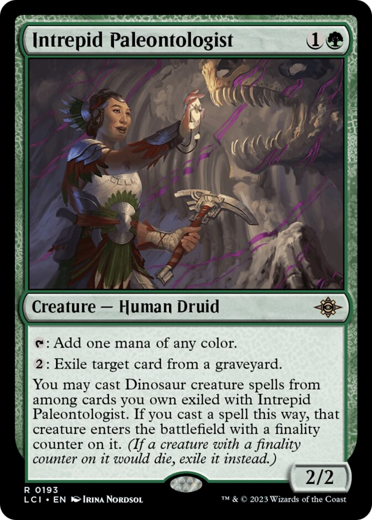 Intrepid Paleontologist [The Lost Caverns of Ixalan] | Webway Games