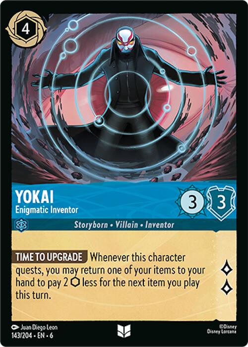 Yokai - Enigmatic Inventor (143/204) [Azurite Sea] | Webway Games