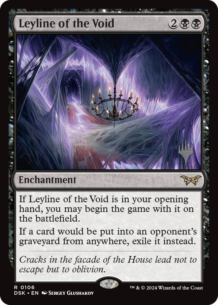 Leyline of the Void (Promo Pack) [Duskmourn: House of Horror Promos] | Webway Games
