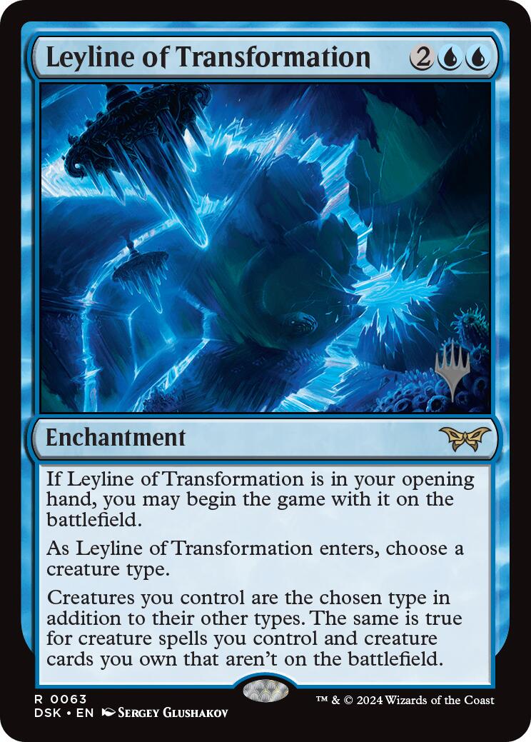 Leyline of Transformation (Promo Pack) [Duskmourn: House of Horror Promos] | Webway Games