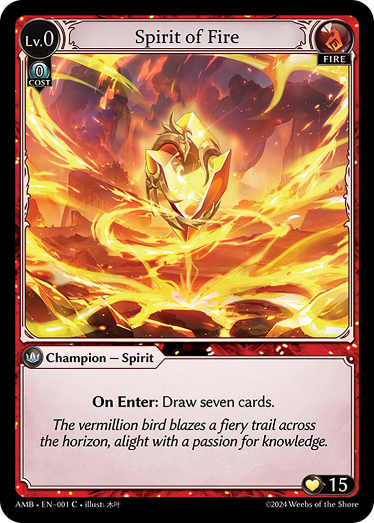 Spirit of Fire (001) [Mortal Ambition] | Webway Games