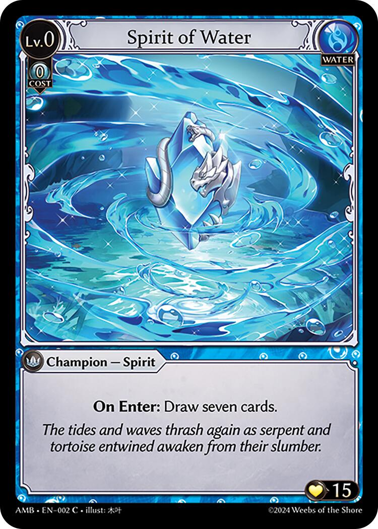 Spirit of Water (002) [Mortal Ambition] | Webway Games