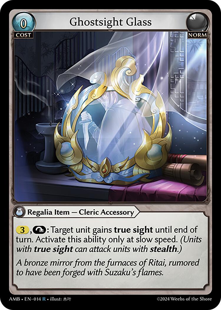 Ghostsight Glass (014) [Mortal Ambition] | Webway Games