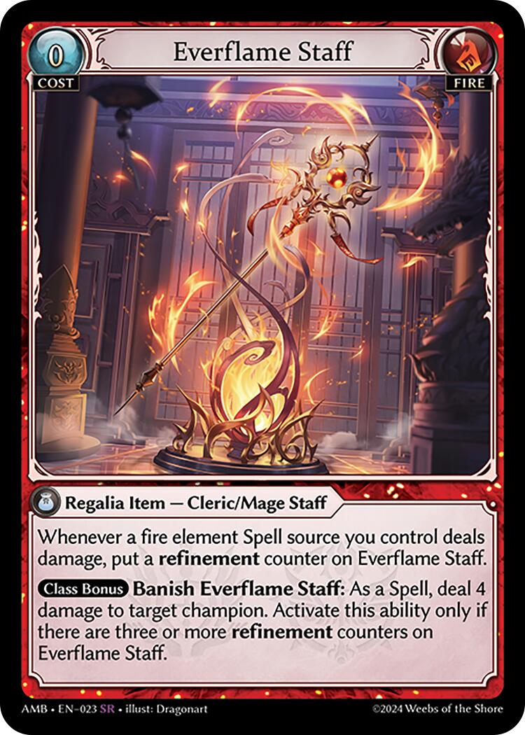 Everflame Staff (023) [Mortal Ambition] | Webway Games
