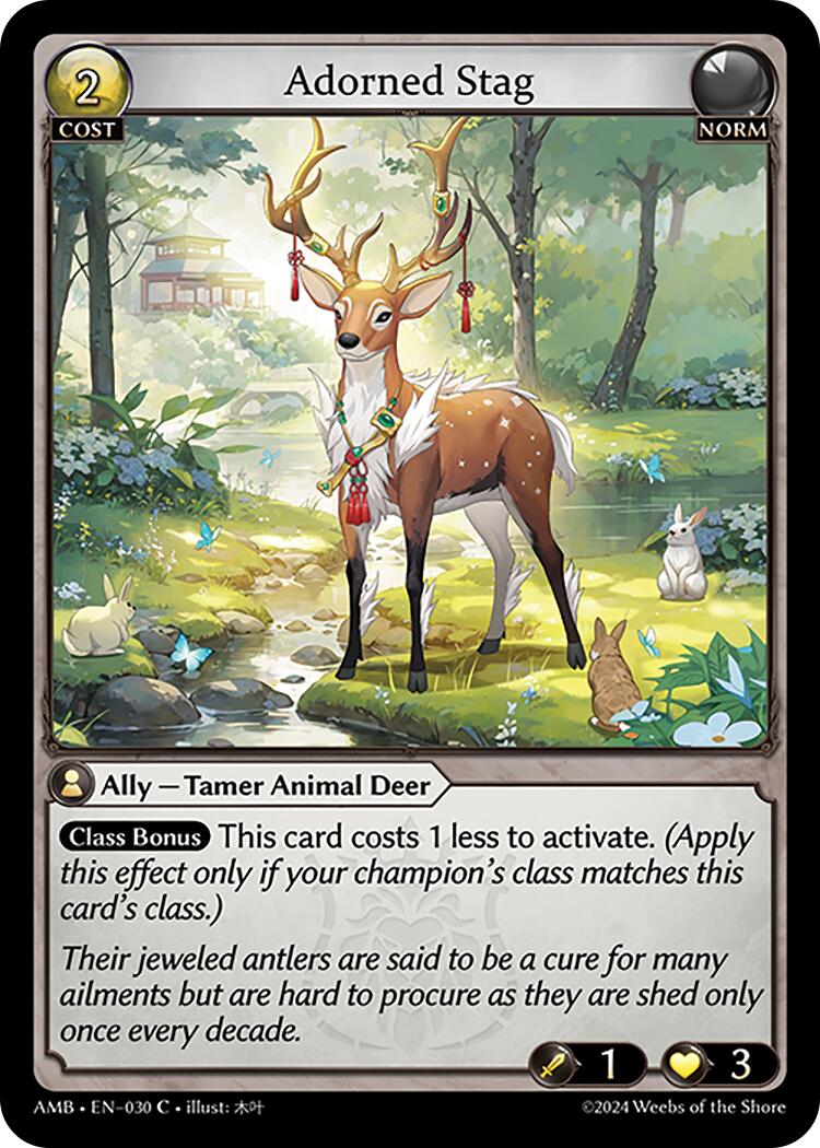 Adorned Stag (030) [Mortal Ambition] | Webway Games