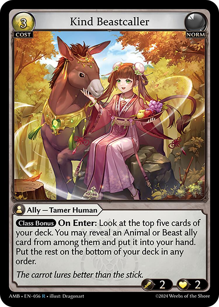 Kind Beastcaller (056) [Mortal Ambition] | Webway Games