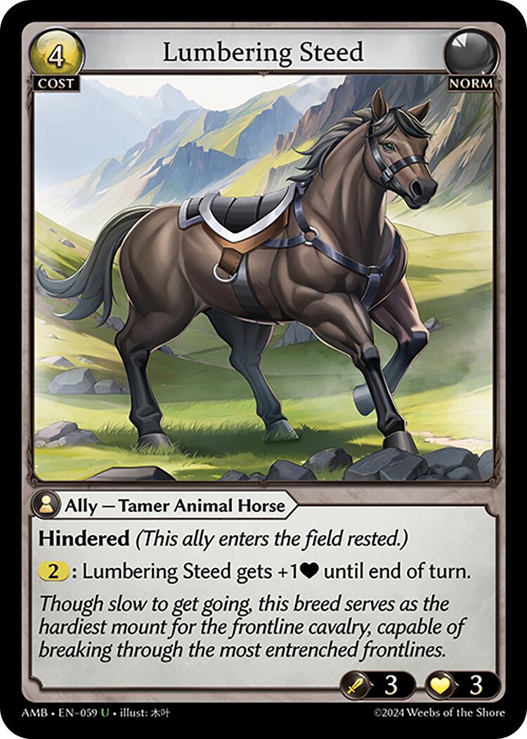 Lumbering Steed (059) [Mortal Ambition] | Webway Games