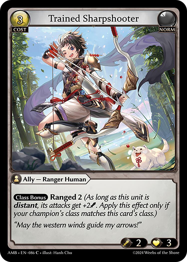 Trained Sharpshooter (086) [Mortal Ambition] | Webway Games