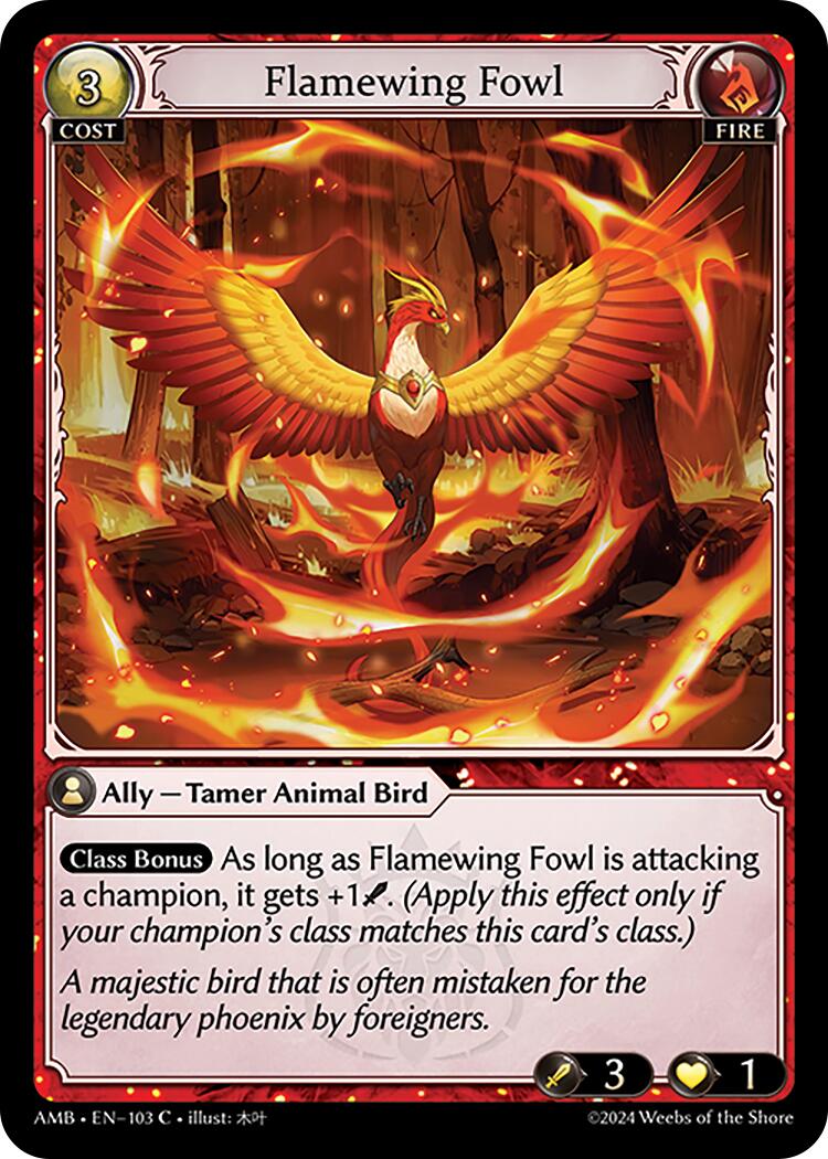 Flamewing Fowl (103) [Mortal Ambition] | Webway Games