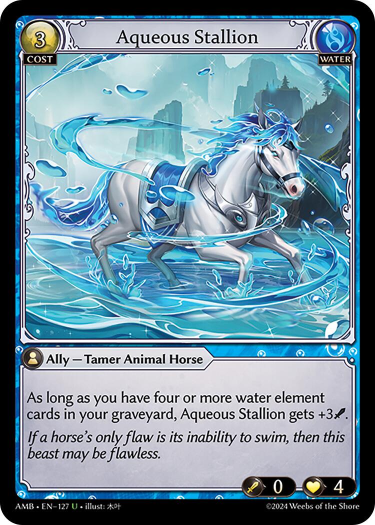 Aqueous Stallion (127) [Mortal Ambition] | Webway Games