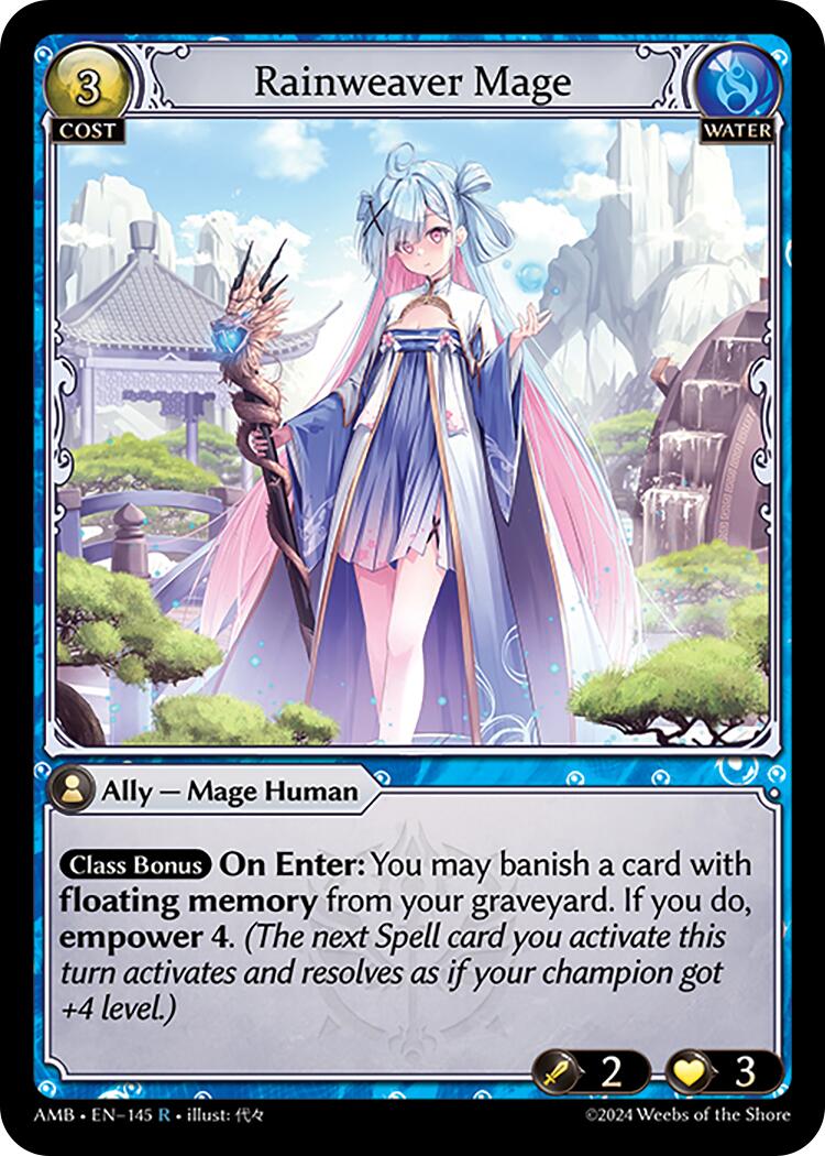 Rainweaver Mage (145) [Mortal Ambition] | Webway Games