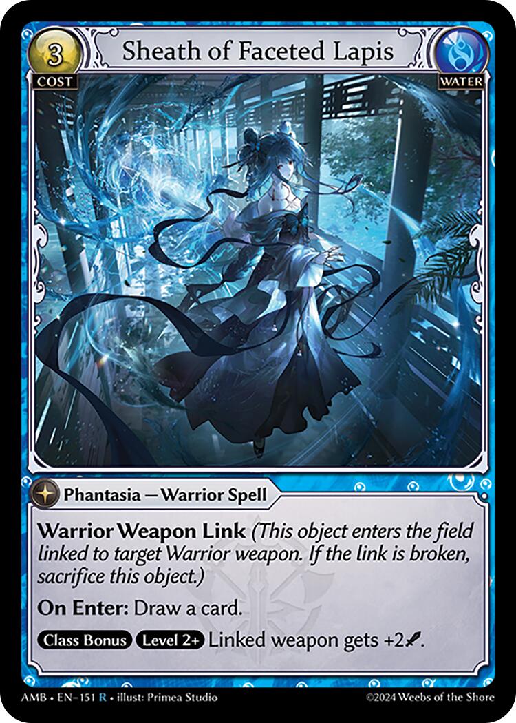 Sheath of Faceted Lapis (151) [Mortal Ambition] | Webway Games