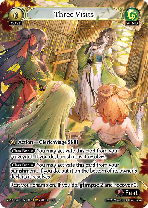 Three Visits (194) [Mortal Ambition] | Webway Games