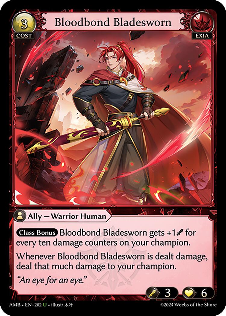 Bloodbond Bladesworn (202) [Mortal Ambition] | Webway Games