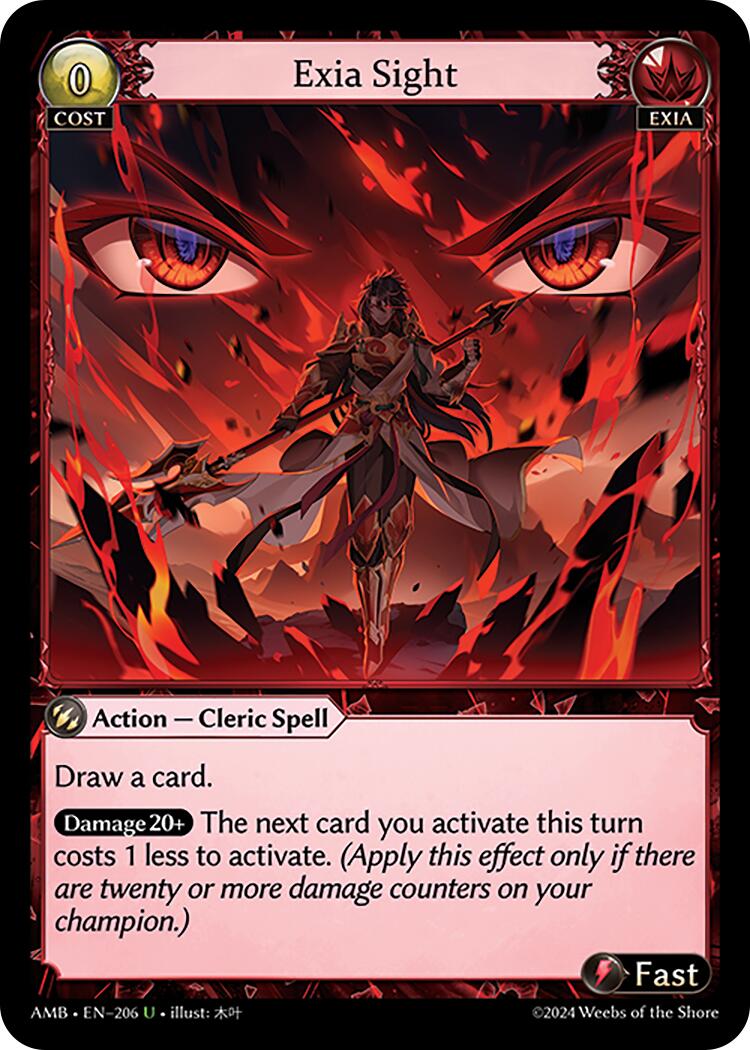Exia Sight (206) [Mortal Ambition] | Webway Games