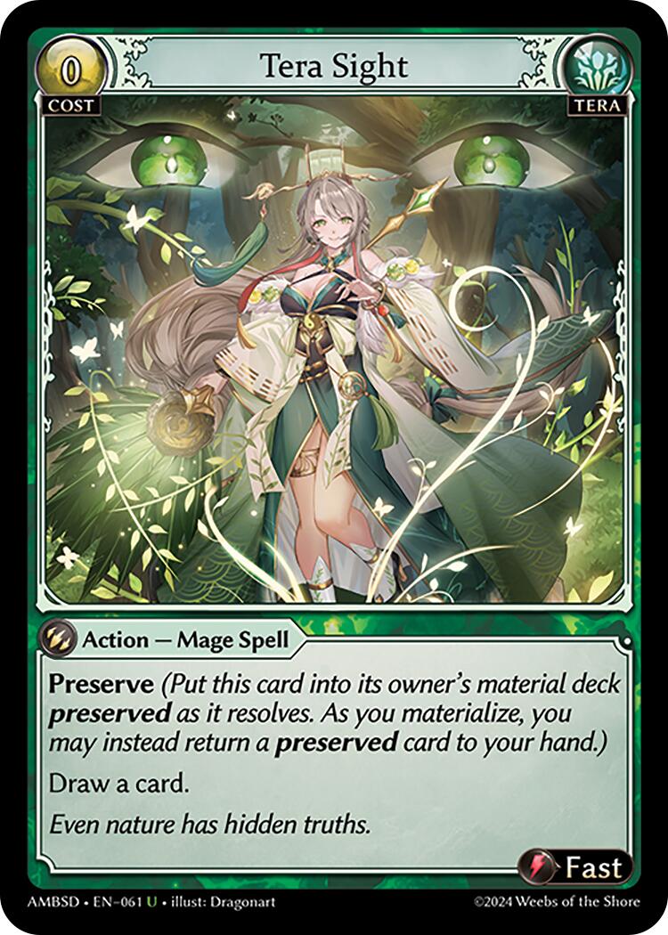 Tera Sight (061) [Mortal Ambition Starter Decks] | Webway Games
