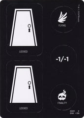 Punch Card Token (1 // 2) [Duskmourn: House of Horror Tokens] | Webway Games