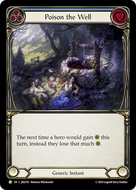 Poison the Well [JDG035] (Promo)  Cold Foil | Webway Games