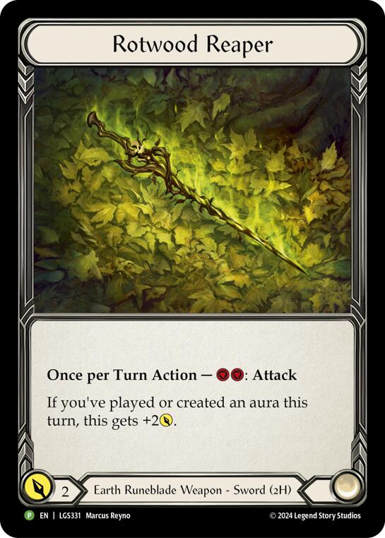Rotwood Reaper [LGS331] (Promo)  Rainbow Foil | Webway Games