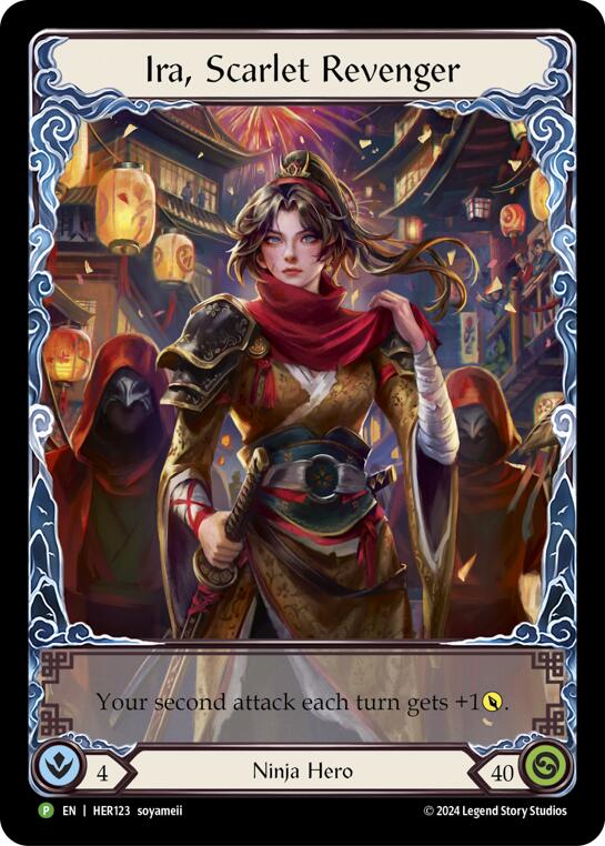 Ira, Scarlet Revenger [HER123] (Promo)  Rainbow Foil | Webway Games