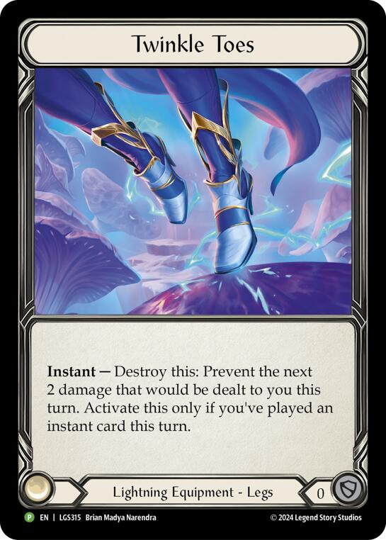 Twinkle Toes [LGS315] (Promo)  Rainbow Foil | Webway Games