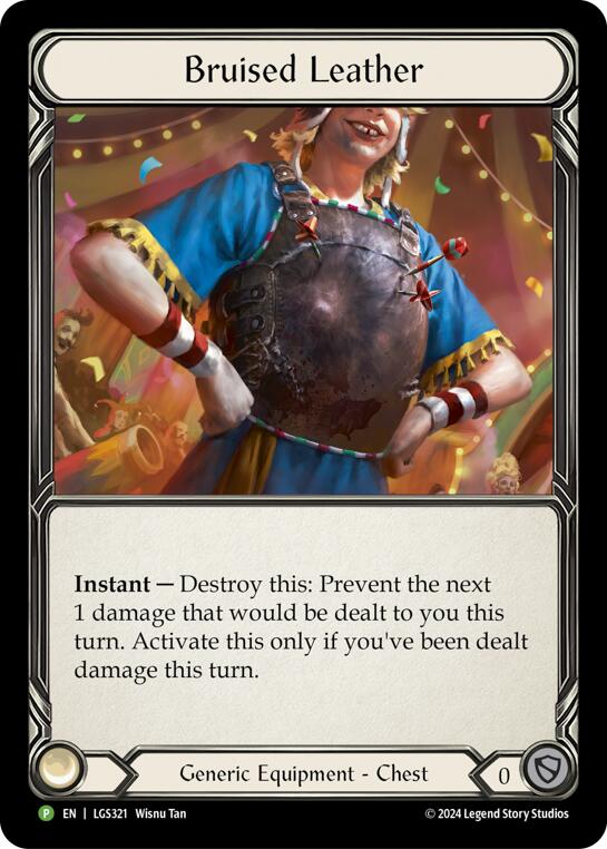 Bruised Leather - LGS321 [LGS321] (Promo)  Rainbow Foil | Webway Games