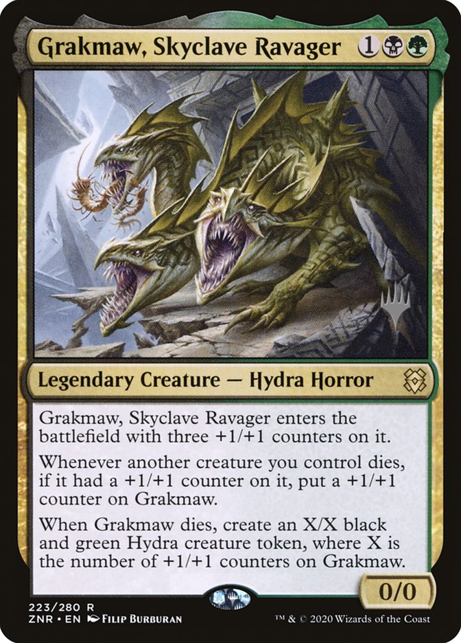 Grakmaw, Skyclave Ravager (Promo Pack) [Zendikar Rising Promos] | Webway Games