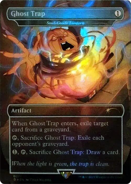 Ghost Trap - Soul-Guide Lantern (Rainbow Foil) [Secret Lair Drop Series] | Webway Games