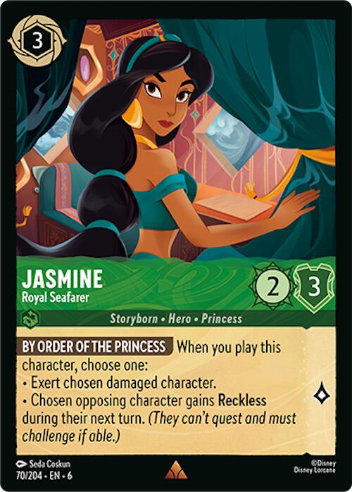Jasmine - Royal Seafarer (70/204) [Azurite Sea] | Webway Games