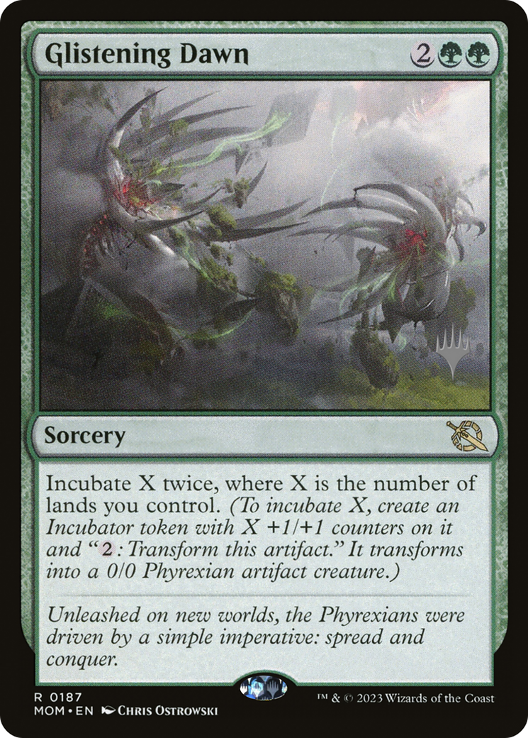Glistening Dawn (Promo Pack) [March of the Machine Promos] | Webway Games