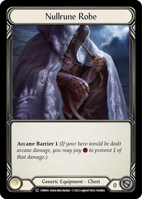 Nullrune Robe [1HB004] (History Pack 1 Bravo Blitz Deck) | Webway Games