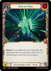 Zero to Sixty (Red) [AIO012] (Armory Deck: Dash) | Webway Games