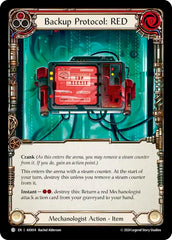 Backup Protocol: RED (Red) [AIO014] (Armory Deck: Dash) | Webway Games