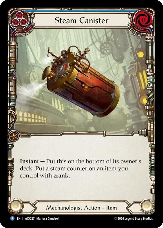 Steam Canister [AIO027] (Armory Deck: Dash) | Webway Games