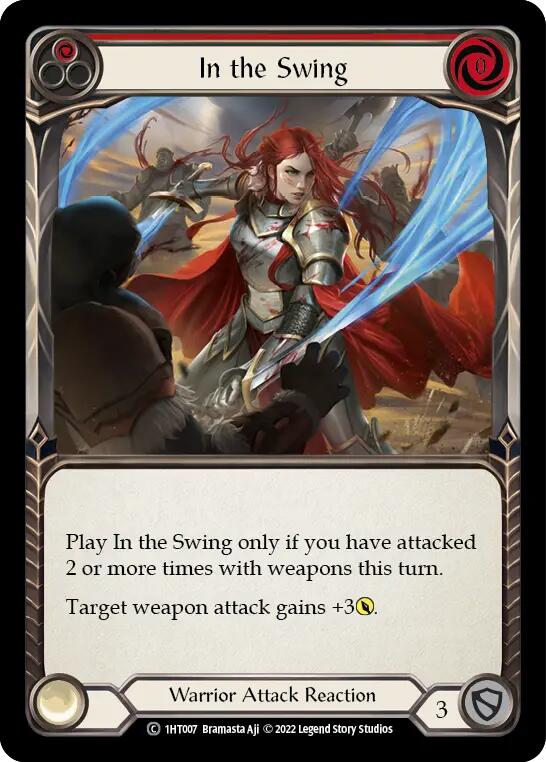 In the Swing (Red) [1HT007] (History Pack 1 Dorinthea Blitz Deck) | Webway Games
