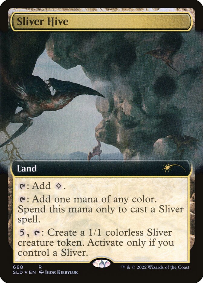 Sliver Hive (Extended Art) [Secret Lair Drop Promos] | Webway Games