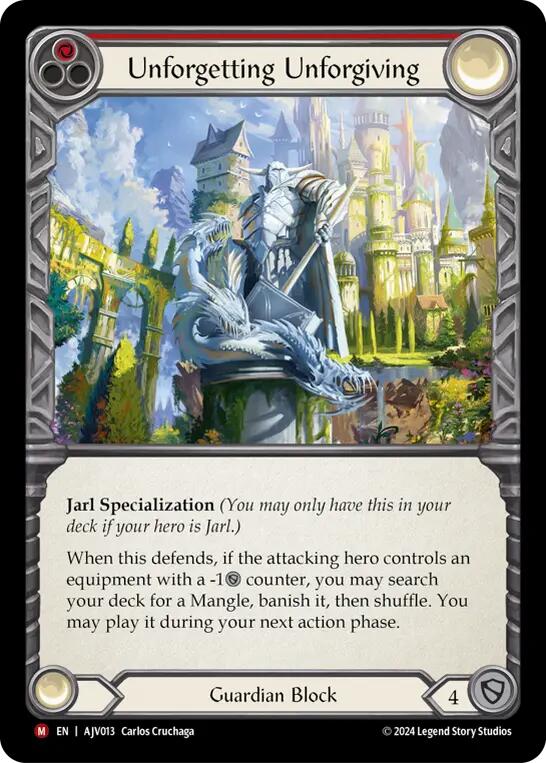 Unforgetting Unforgiving [AJV013] (Armory Deck: Jarl Vetreidi) | Webway Games