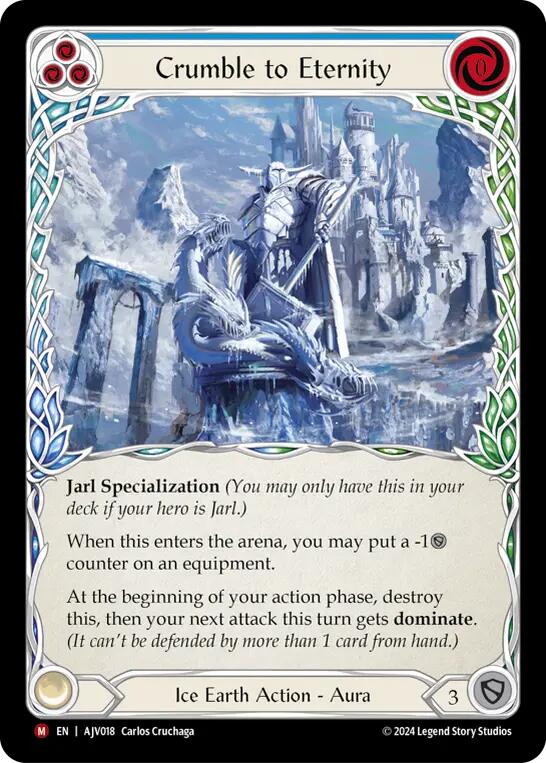 Crumble to Eternity [AJV018] (Armory Deck: Jarl Vetreidi) | Webway Games