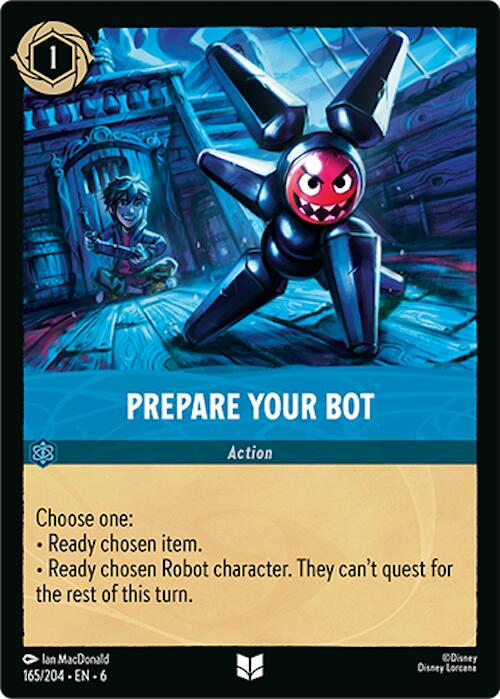 Prepare Your Bot (165/204) [Azurite Sea] | Webway Games