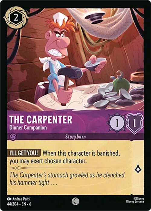 The Carpenter - Dinner Companion (44/204) [Azurite Sea] | Webway Games