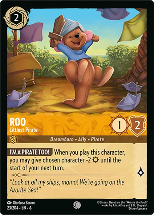 Roo - Littlest Pirate (23/204) [Azurite Sea] | Webway Games