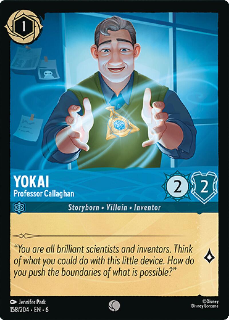 Yokai - Professor Callaghan (158/204) [Azurite Sea] | Webway Games