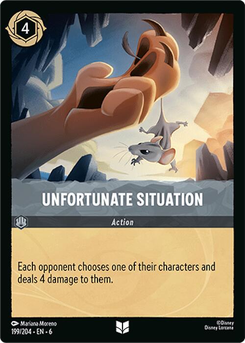 Unfortunate Situation (199/204) [Azurite Sea] | Webway Games