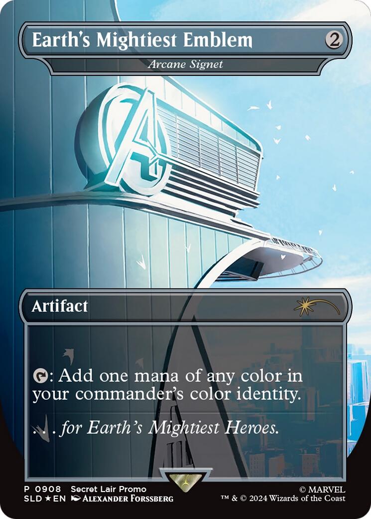 Earth's Mightiest Emblem - Arcane Signet [Secret Lair Drop Series] | Webway Games