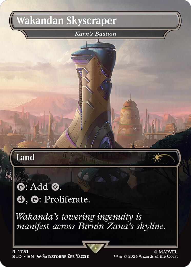 Wakandan Skyscraper - Karn's Bastion [Secret Lair Drop Series] | Webway Games