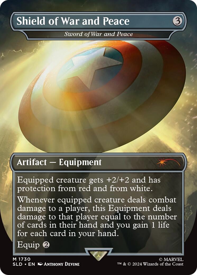 Shield of War and Peace - Sword of War and Peace [Secret Lair Drop Series] | Webway Games